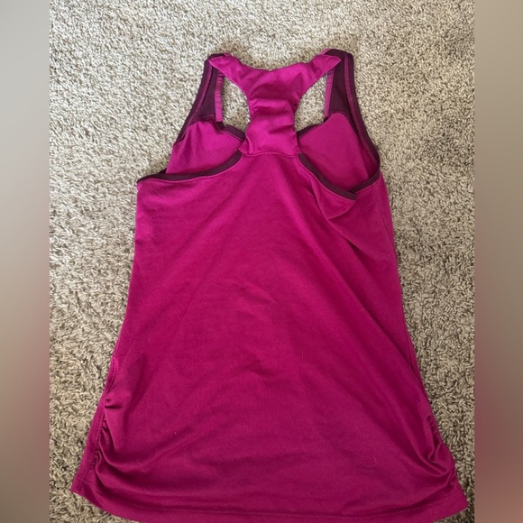 Nike dri fit size small purple workout running activewear tank top - Picture 3 of 3
